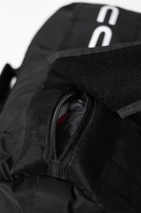 Чёрный мужской рюкзак с гербом СССР задняя сторона
