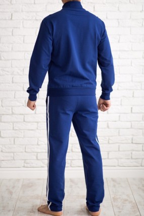 Синий спортивный костюм с символикой СССР задняя сторона